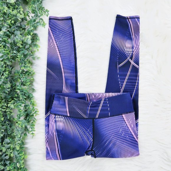 Fabletics Mid-rise Printed Powerhold Leggings XS - Picture 3 of 8